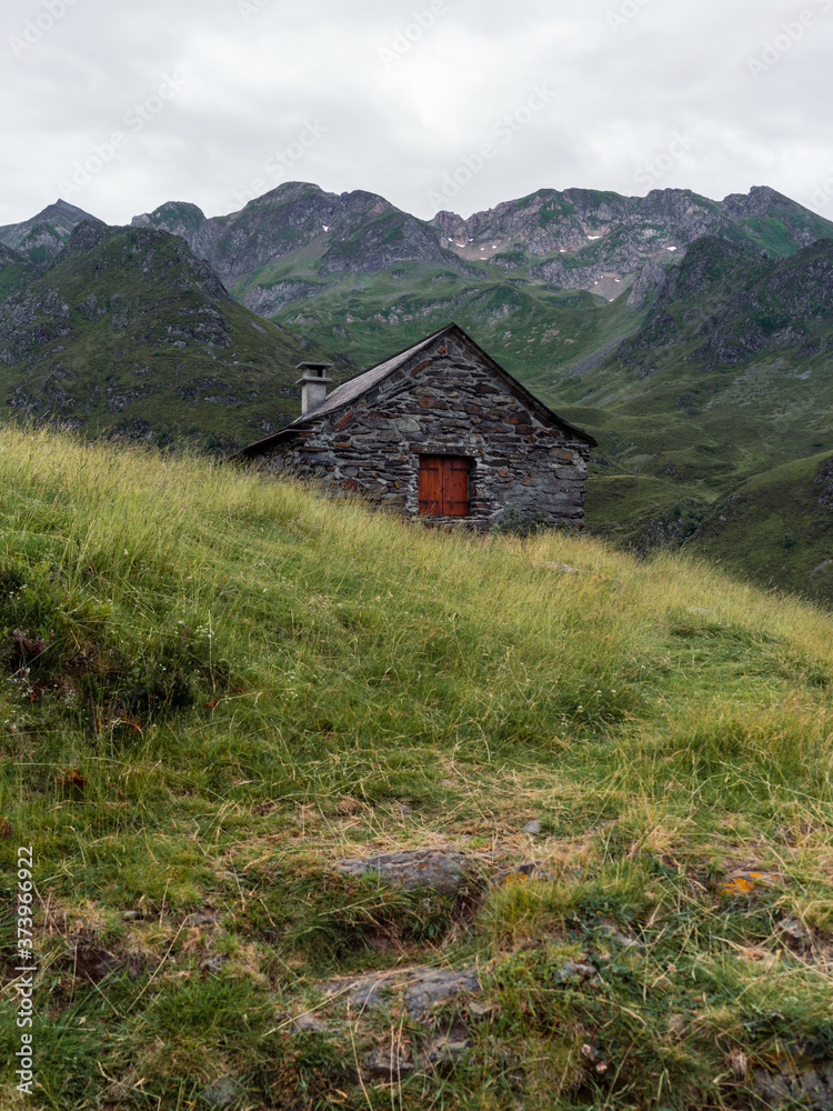 old Mountain Hut, French Pyrenees 