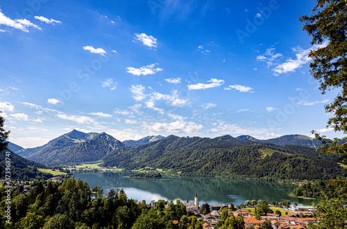 Schliersee Panorama,Wolken Berge, clouds,moutains © tom-pic-art