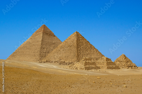 Great Pyramids of Giza  Egypt.