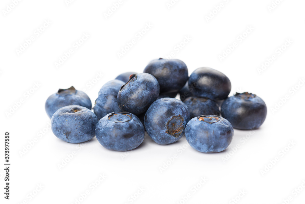 heap of blueberries isolated on white background heap of blueberries isolated on white background