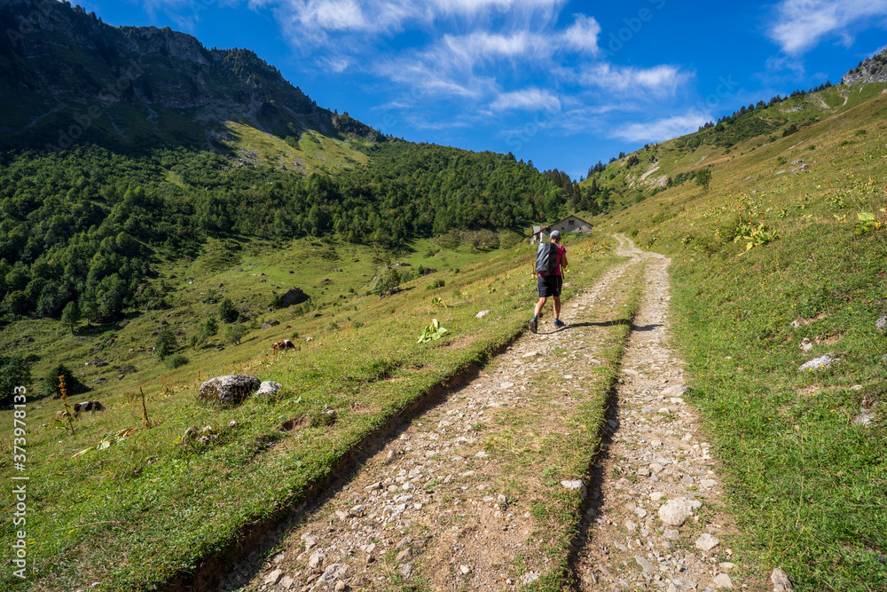 Frankreich im Sommer  Portes du Soleil