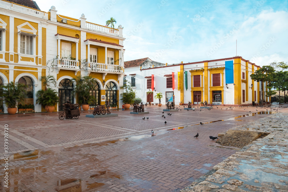 Fototapeta premium View of Cartagena de Indias, Colombia