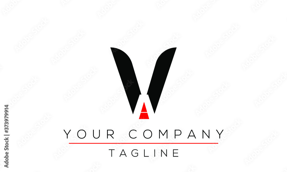 Letter VA Logo Design, Creative Modern Icon AV V A Letter VA Logo Design, Creative Modern Icon AV V A
