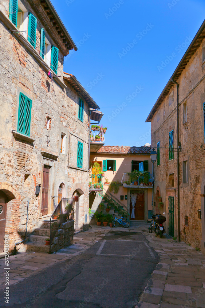 Tuscany, Italy, old town impressions.