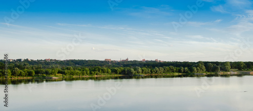 Panorama of the city of Chełmno, Kujawsko-Pomorskie, Poland