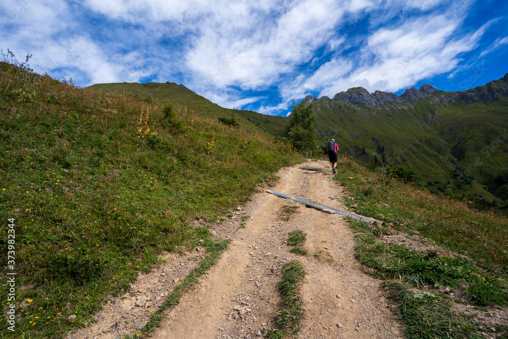 Frankreich im Sommer  Portes du Soleil