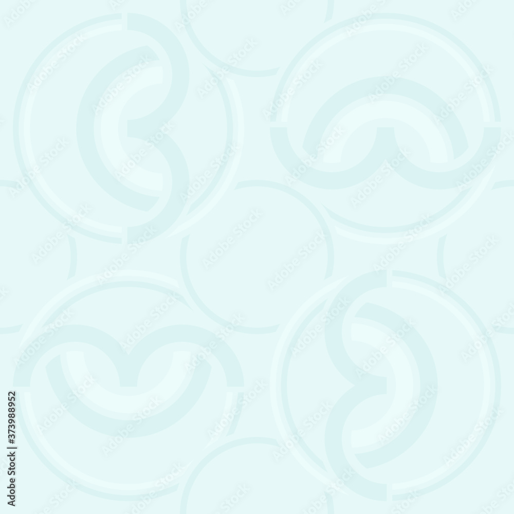 White and blue seamless pattern