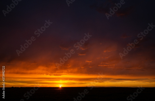 Stormy sunset in the prairies © Jillian