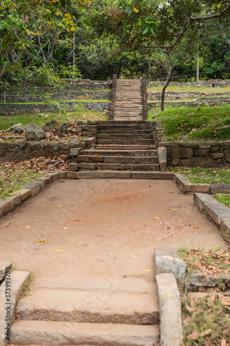 Sri Lanka  temples and landscape around Sigiria and the Liobs Rock