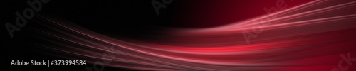 Powerful wave panorama background design illustration