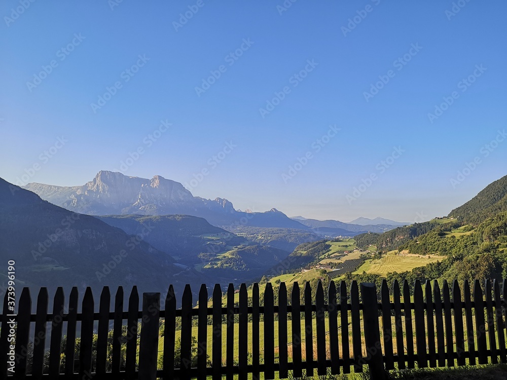 Aussicht Südtirol Urlaubswelt