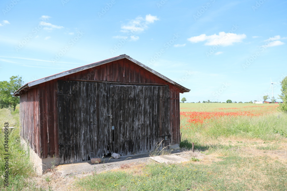 Old barn on Öland, Sweden Old barn on Öland, Sweden