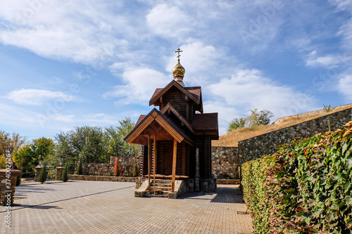 Russia. Kamensk-Shakhtinsky Rostov region. Old Village. The territory of the landscape park "Loga". October 14, 2018