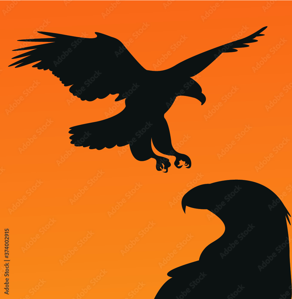 Naklejka Falcon icon