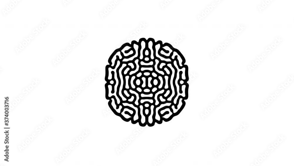 Reaction diffusion organic growing pattern. Cell division science background. Reaction diffusion organic growing pattern. Cell division science background.