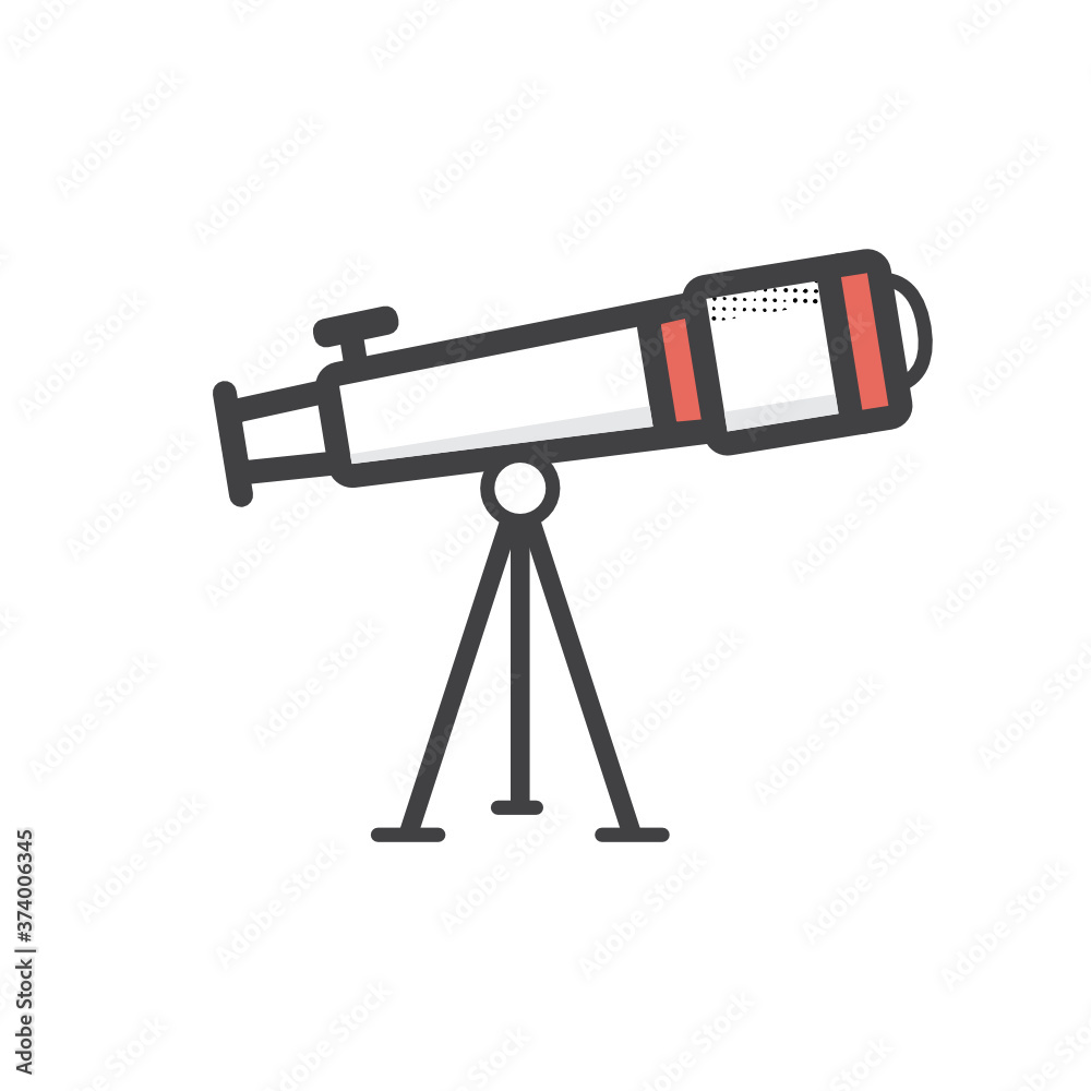 Telescope Vector, Microscope Vector Illustration Background Telescope Vector, Microscope Vector Illustration Background