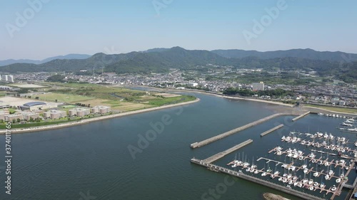 Wallpaper Mural ドローン空撮　愛知県　蒲郡市　日本 Torontodigital.ca