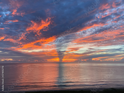 Sunrise over the Atlantic Ocean. © Joni