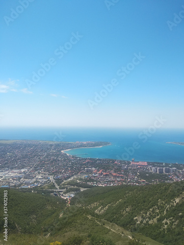 aerial view of the city © Татьяна Глазкова