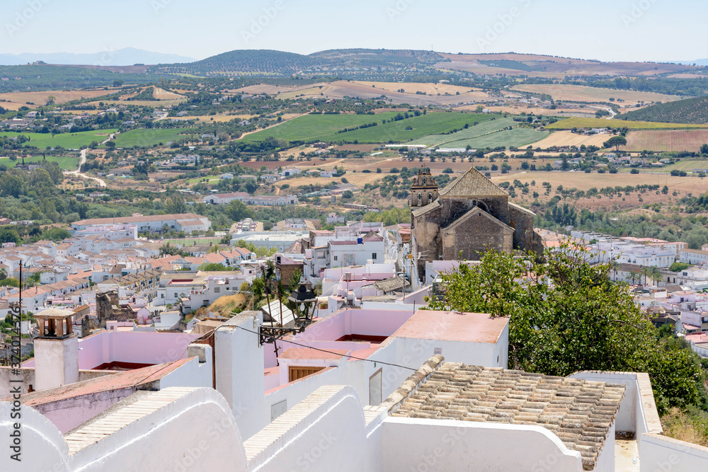 Arcos de la Frontera. Typical white village of Spain in the province of Cadiz, in Andalusia