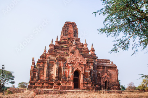 Beautiful ancient Buddhist temples, pagodas and stupas Bagan Myanmar Burma