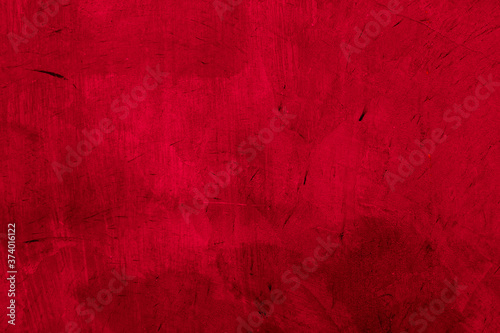 Old wall texture cement black red background abstract dark color design are light with white gradient background.