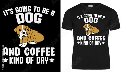 Dog t shirt design