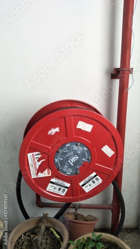 Fire water with hose reel