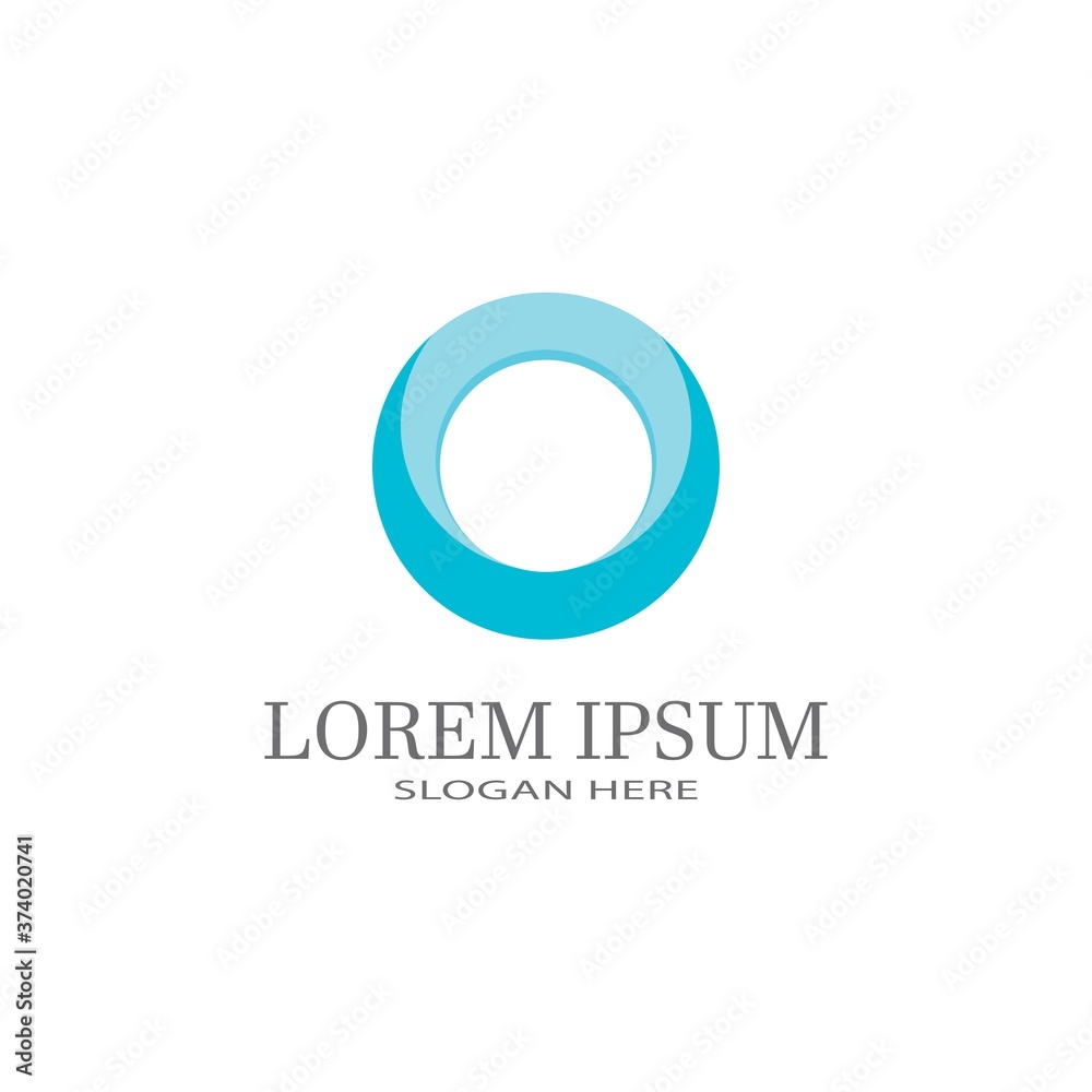 Vector illustration Business Abstract Circle icon Vector illustration Business Abstract Circle icon