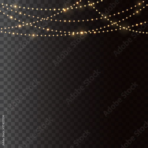 Christmas lights concept