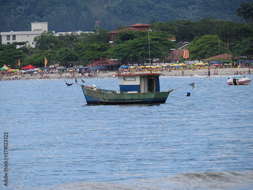 fishing boats on the beach