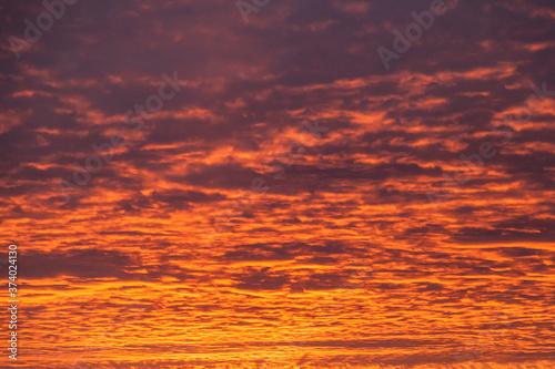 Red and orange sunset sky texture backgrounds