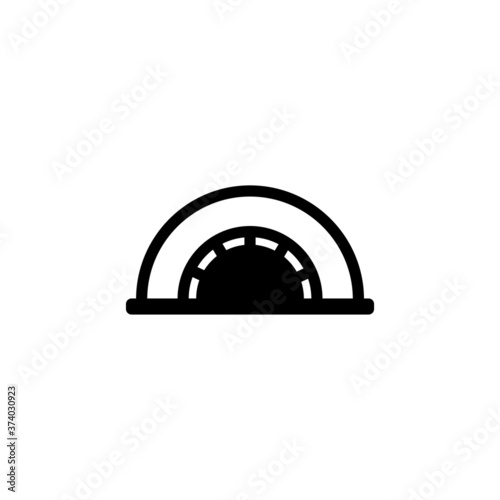 Igloo ice house icon vector isolated on white