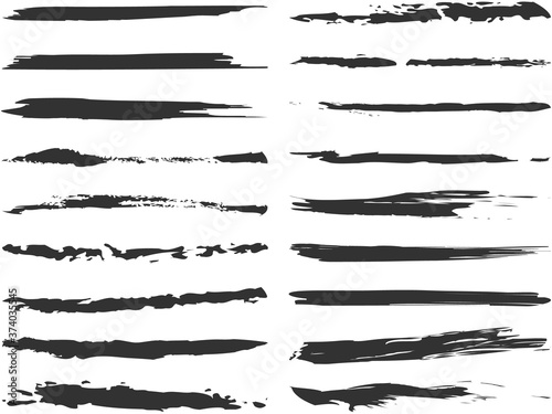 筆描きラインセット 2