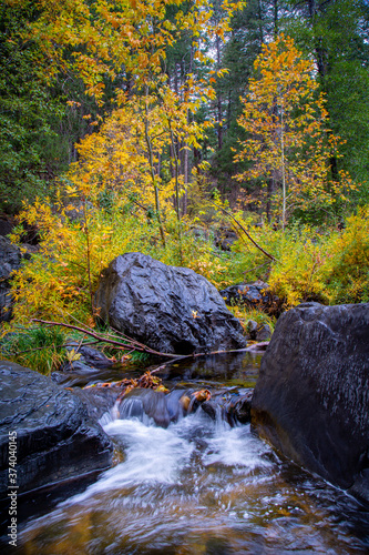 Sedona and Oak Creek Landscape with Unique Weather