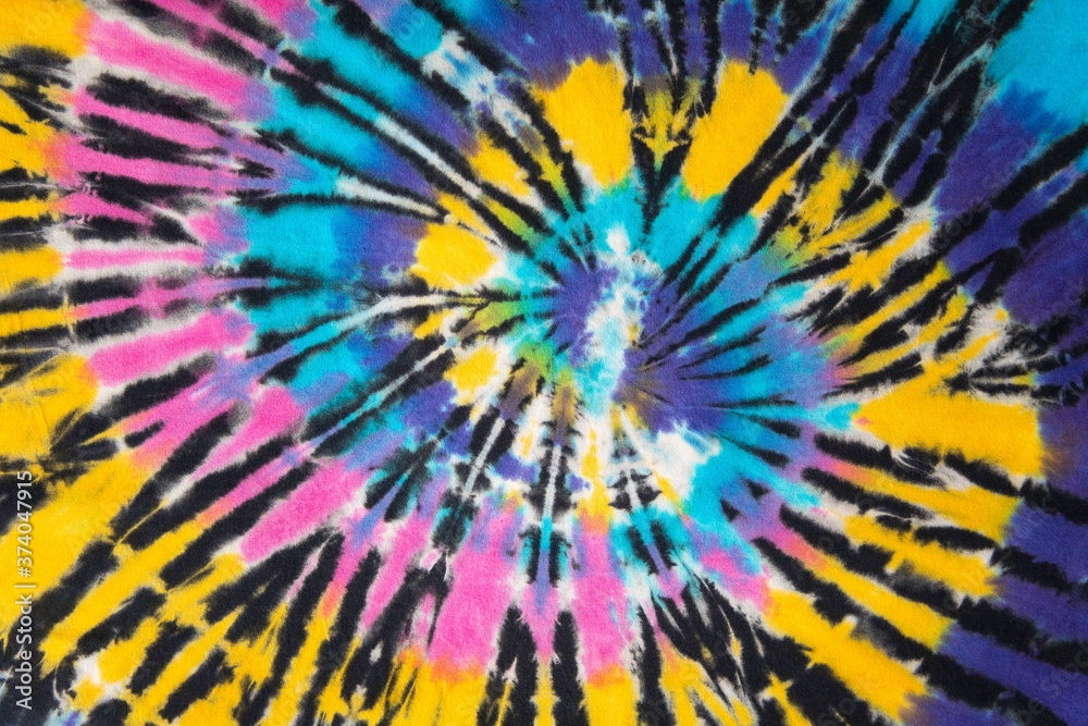rainbow spiral tie dye colorful pattern. rainbow spiral tie dye colorful pattern.