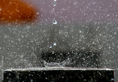 Droplet on surface