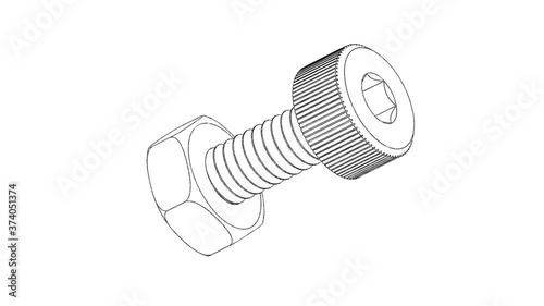 bolt,nut photo