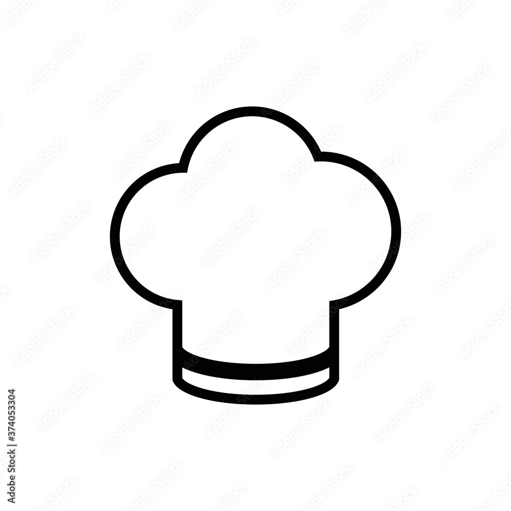 Chef hat vector icon. Cooking hat illustration vector icon. Kitchen logo. Culinary chef icon. Design web icon. Chef hat vector icon. Cooking hat illustration vector icon. Kitchen logo. Culinary chef icon. Design web icon.