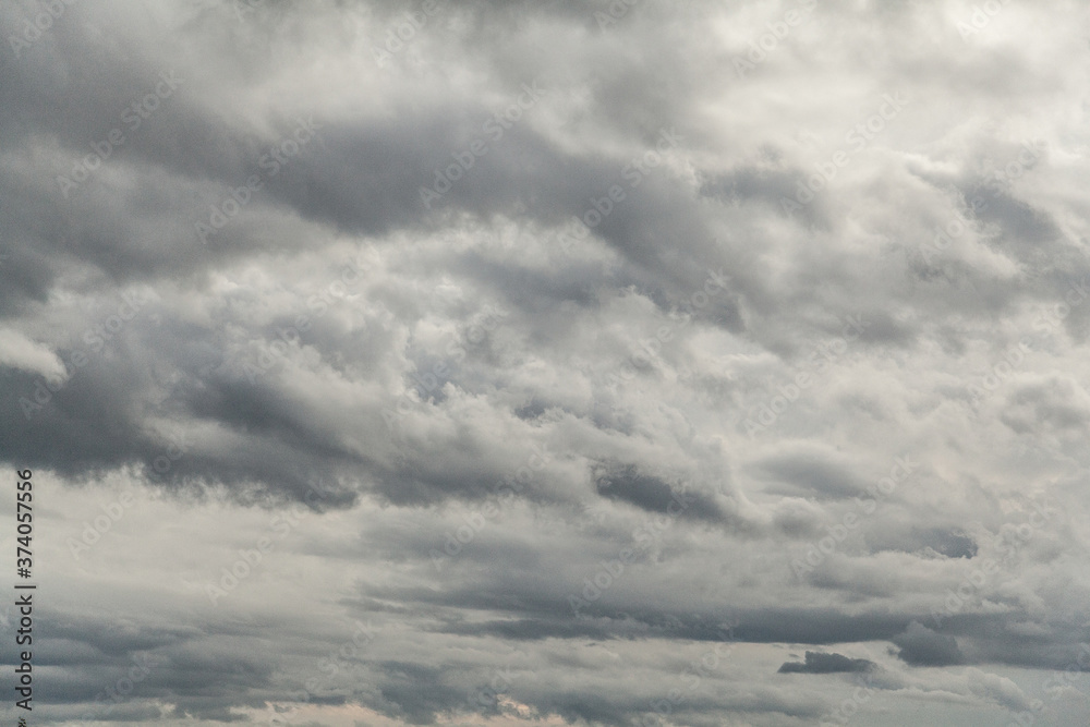 Obraz premium Stormy cloudy sky texture background
