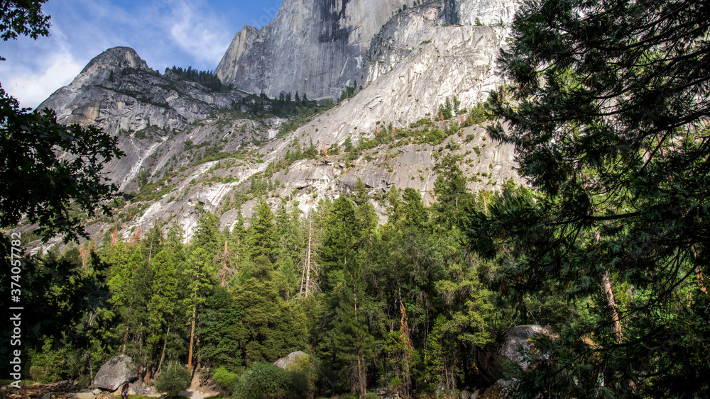 Fototapeta premium Yosemite National Park Panoramic landscape