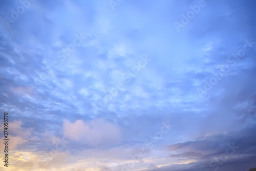 clouds background sky / beautiful background top weather clouds © kichigin19