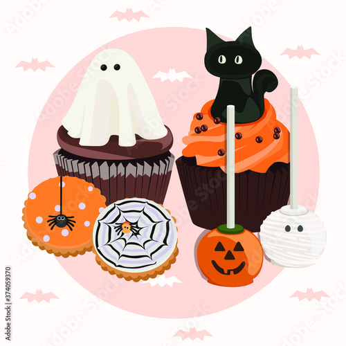 Some cute and funny idea for Halloween treats, including homemade Halloween candy, cup cakes, treats on a stick and more goodies.