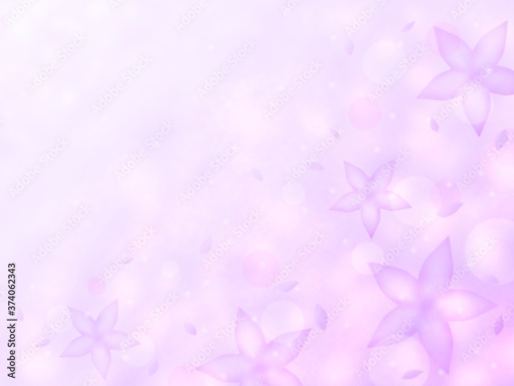 背景 紫 花