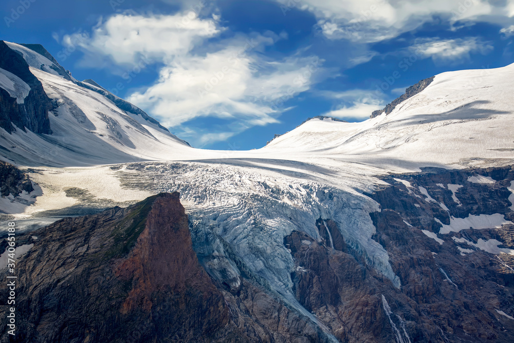 Grossglockner panoramic road and melting glacier. You can look here amazing mountains fantastic untouchable nature and historical place. The look out point got the named after Franz Jozef ceasar Grossglockner panoramic road and melting glacier. You can look here amazing mountains fantastic untouchable nature and historical place. The look out point got the named after Franz Jozef ceasar