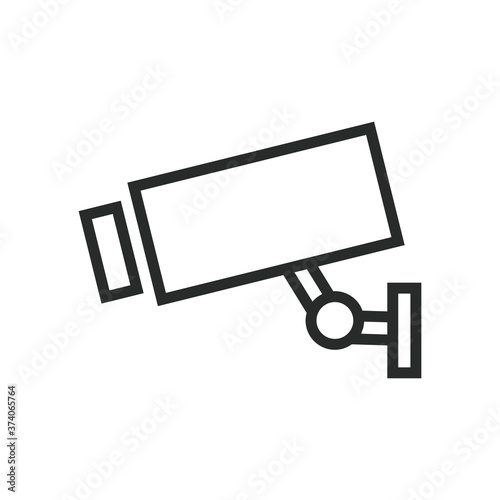 cctv, surveillance camera icon vector 
design illustration