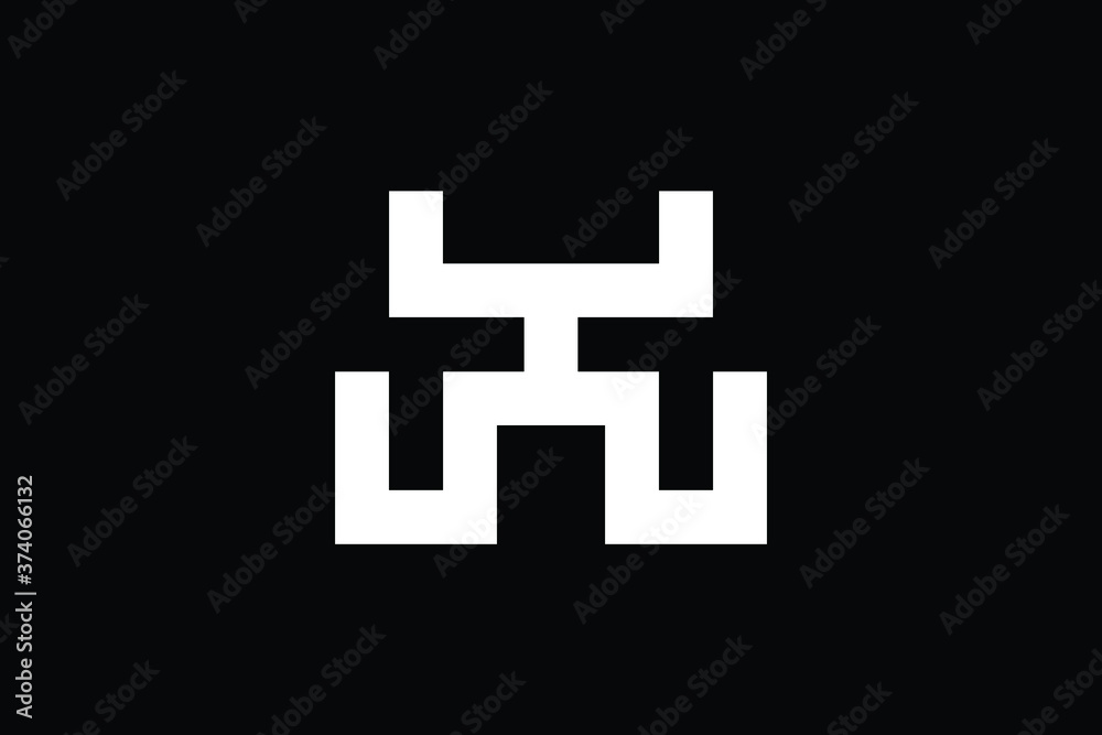 WH letter logo design on luxury background. HW monogram initials letter logo concept. WH icon design. HW elegant and Professional letter icon design on black background. HW WH WH letter logo design on luxury background. HW monogram initials letter logo concept. WH icon design. HW elegant and Professional letter icon design on black background. HW WH