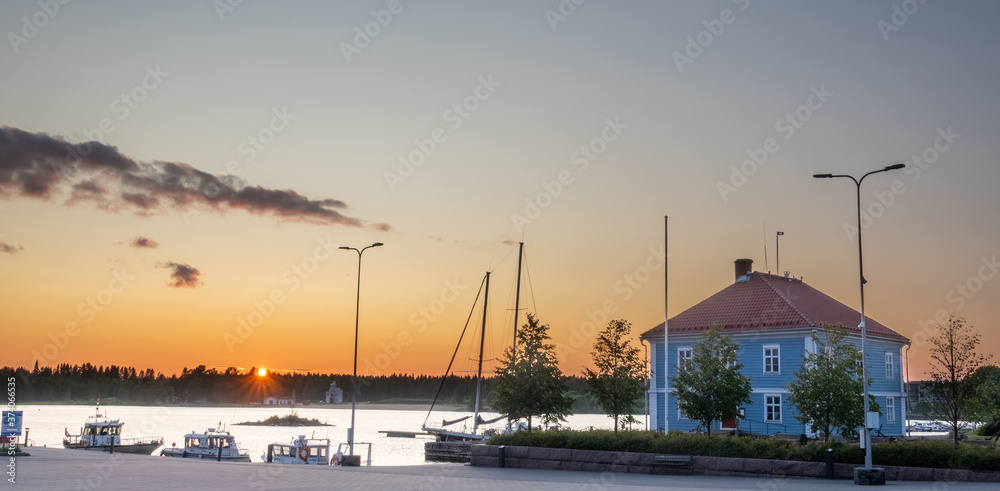 The oldest museum (build in 1862) of local history and culture in Finland. The museum is located in the town of Raahe in Oulu province.