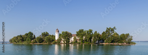 Lake Chiemsee, Bavaria, in summer