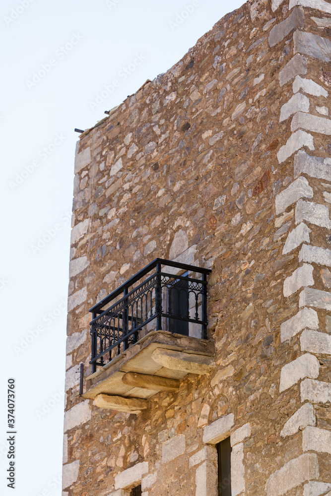 Tower house in Vathia Greece Mani Peninsula